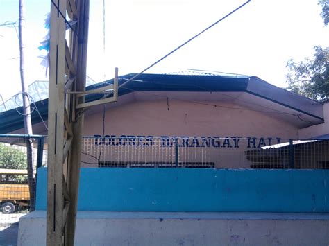 barangay captain dolores san fernando, pampanga
